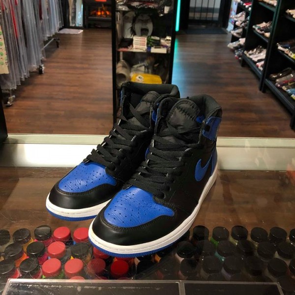 2017 Nike Air Jordan I Royal Blue Men 