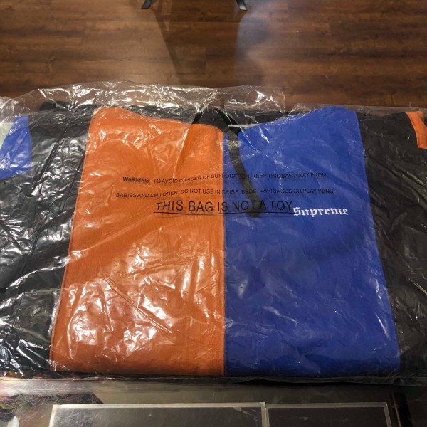 2018 Sup Tricolor Hooded Sweatshirt Black