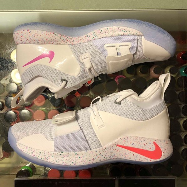 2018 Nike PG 2.5 Playstation White 