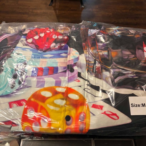 2018 Sup Casino Down Jacket Black