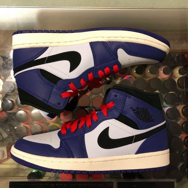 2018 Nike Air Jordan I Mid SE Deep Royal Blue