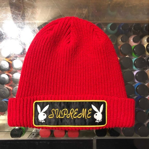 2016 Sup Playboy Beanie Red