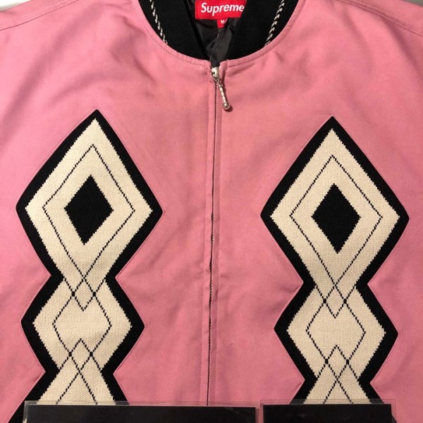 2018 Diamond Rayon Bomber Dusty Pink Open Packaged