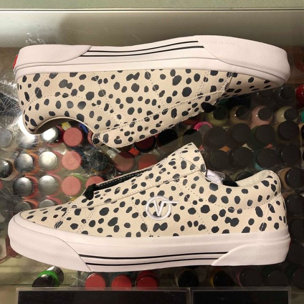 2018 Sup Vans Sid Pro Dalmatian Damaged Box