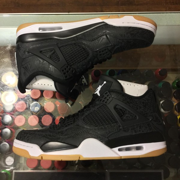 2018 Nike Air Jordan IV Laser Black Gum