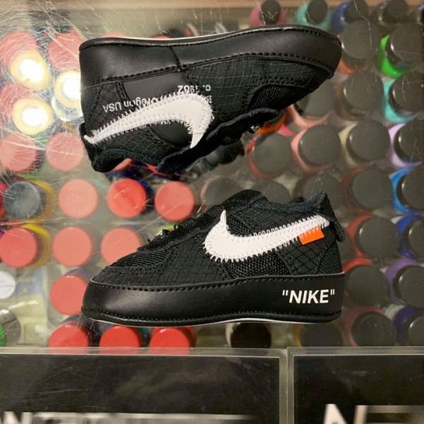 2018 Nike The 10 Off White Air Force 1 Low Black White CB 