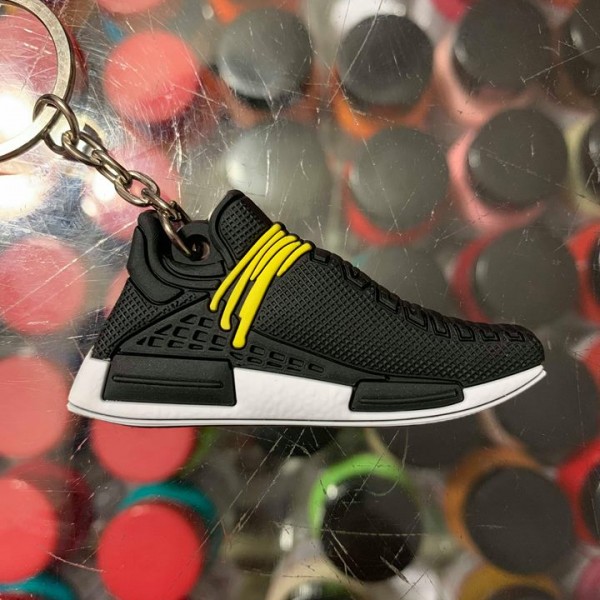 2016 Adidas NMD PW Human Race Species Black 2D Keychain