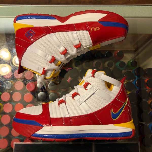 2019 Nike Zoom LeBron 3 Superman Red Superbron