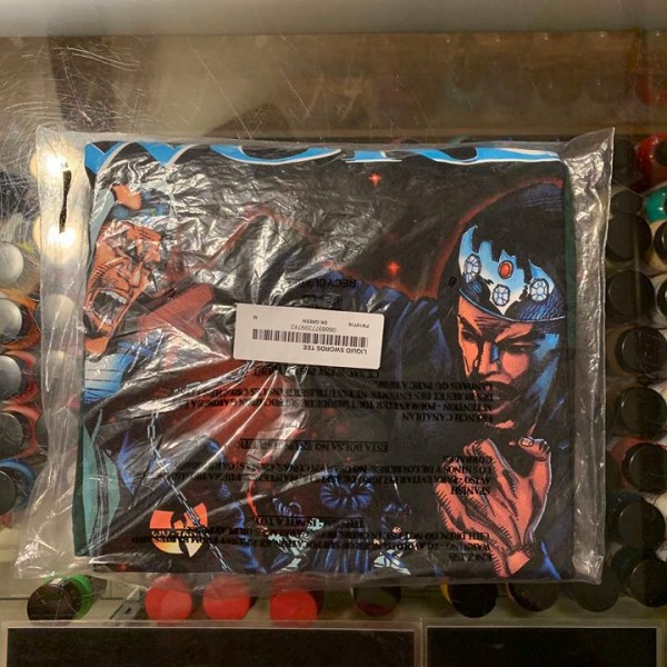 2018 Sup Liquid Swords Tee Dark Green Packaging