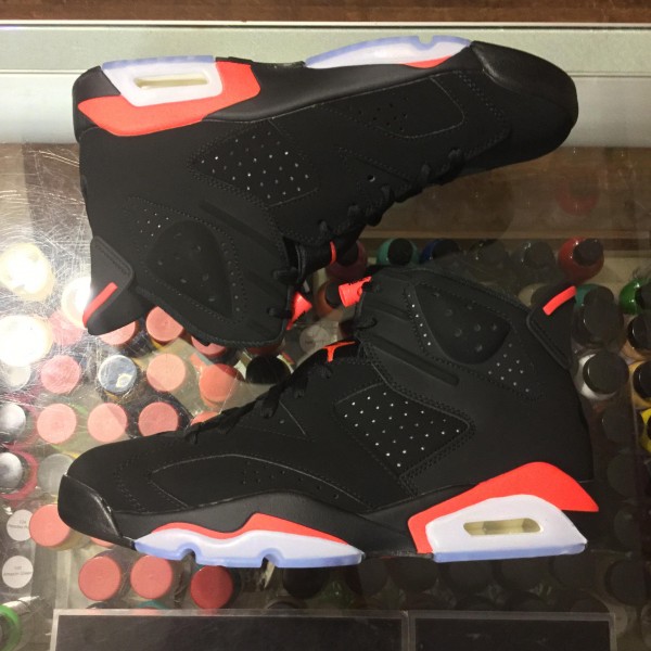 2019 Nike Air Jordan VI Black Infrared Men