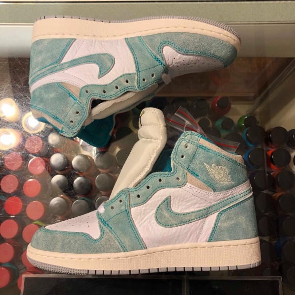 2019 Nike Air Jordan I Retro High Turbo Green Youth