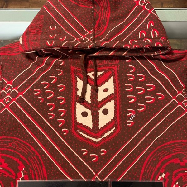 2012 Sup Cairo Pullover Hoodie Burgundy