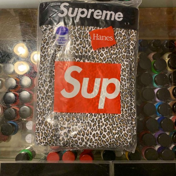 2019 Sup Hanes Leopard Boxer 2 Pack