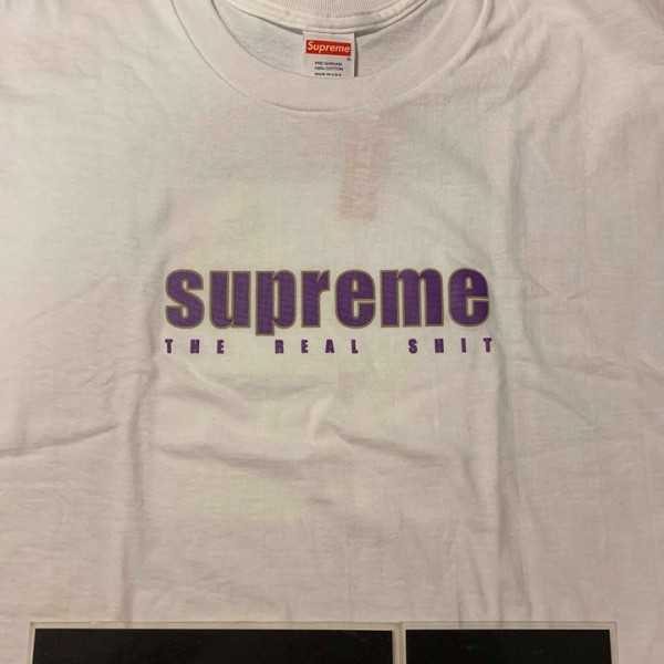 2019 Sup The Real Shit Long Sleeve Tee White