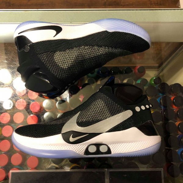 2019 Nike Adapt BB Black Pure Platinum US Charger 