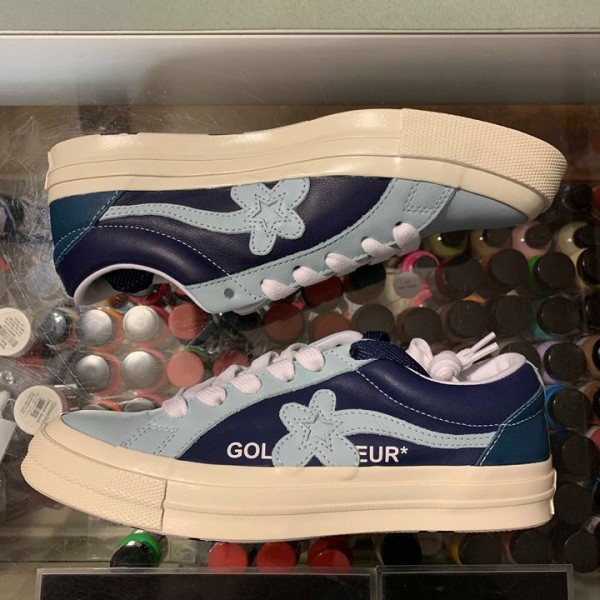 2019 Converse One Star Ox Golf Le Fleur Industrial Pack Barley Blue Men