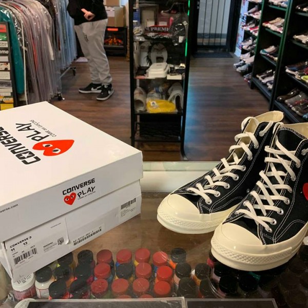 2017 Converse Comme des Garcons CDG Chuck Taylor High All Star Black