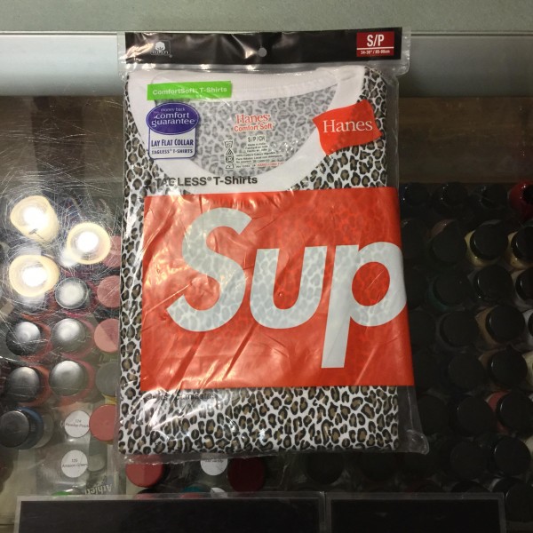 2019 Sup Hanes Leopard Tagless Tee Shirt 2 Pack