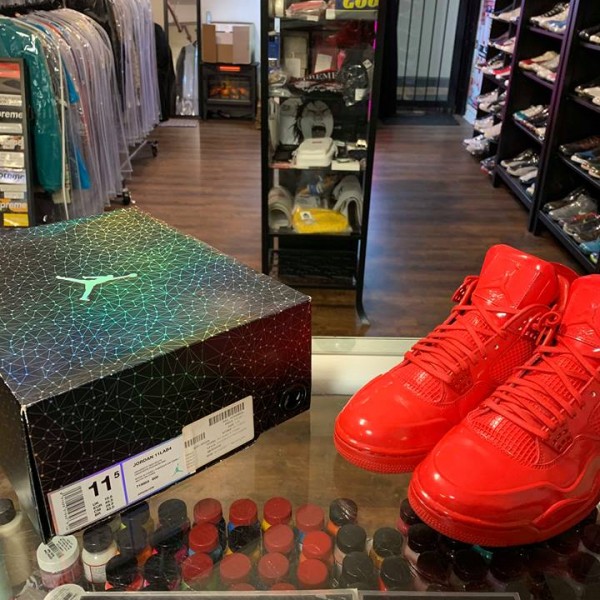 2015 Nike Air Jordan IV 11Lab4 University Red 