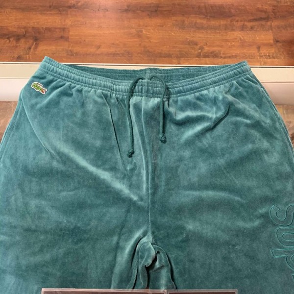 2018 Sup Lacoste Velour Track Pant Teal