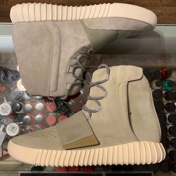 2015 Adidas Yeezy Boost 750 Charcoal White Yellowing