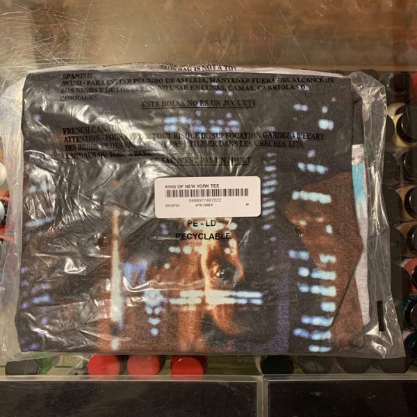 2019 Sup King Of New York Tee Heather Grey