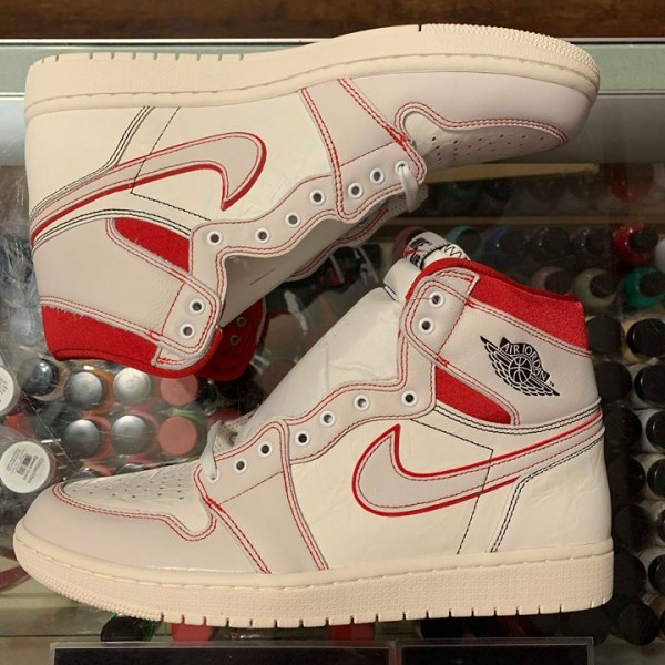 2019 Nike Air Jordan I Phantom Gym Red Men