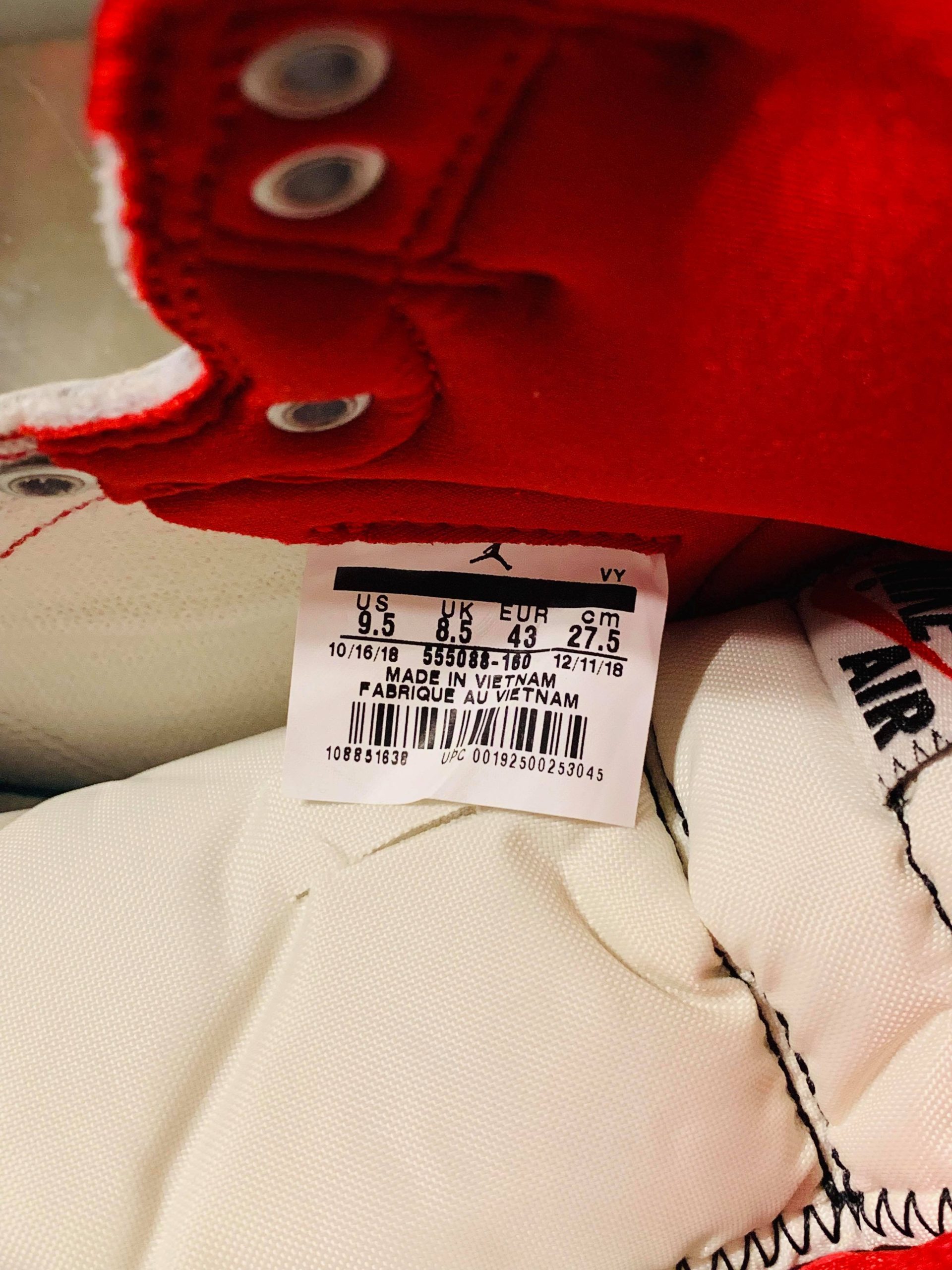 2019 Nike Air Jordan I Phantom Gym Red Men - Image 26