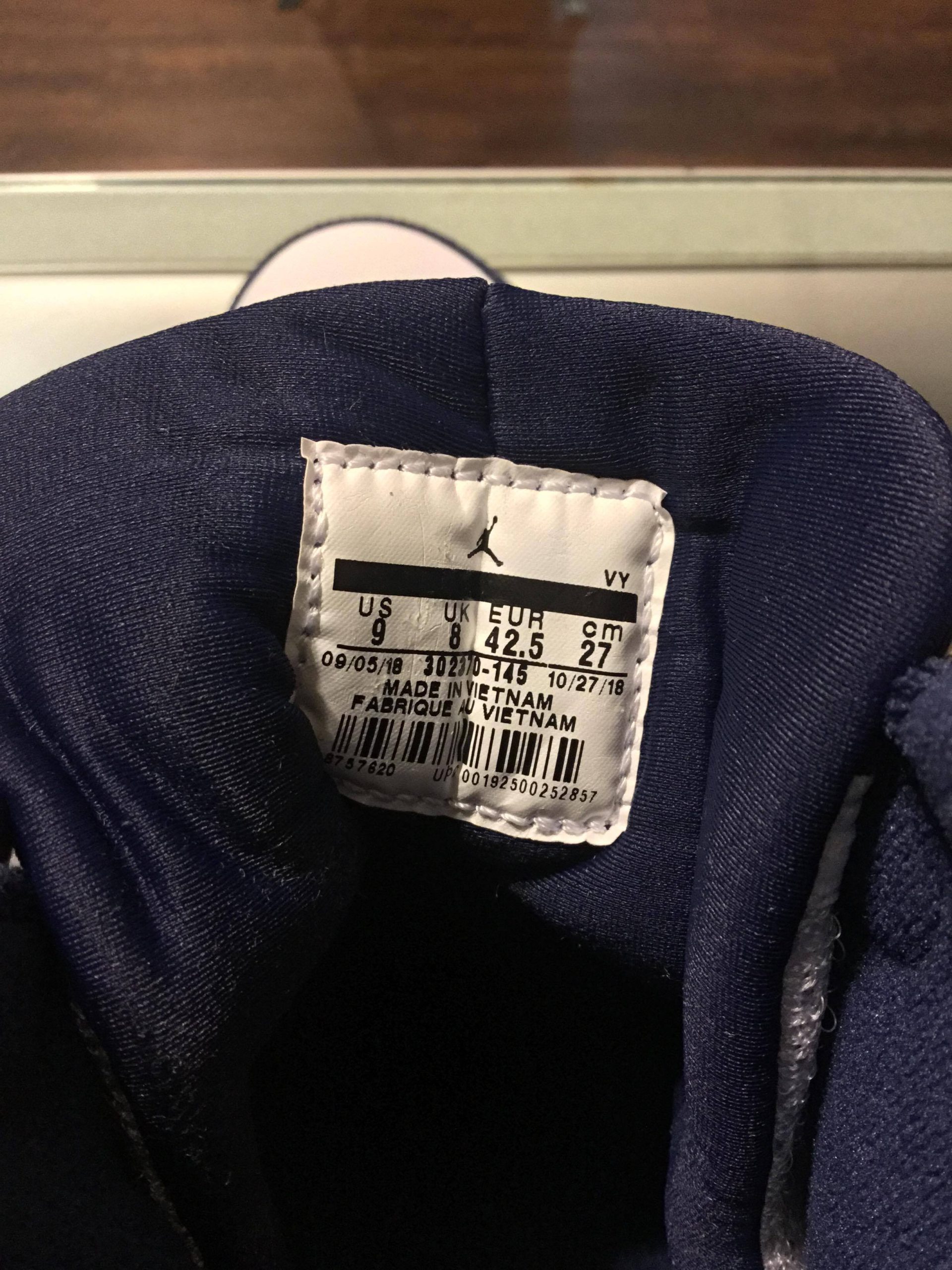 2019 Nike Air Jordan IX Pearl Blue Men - Image 12