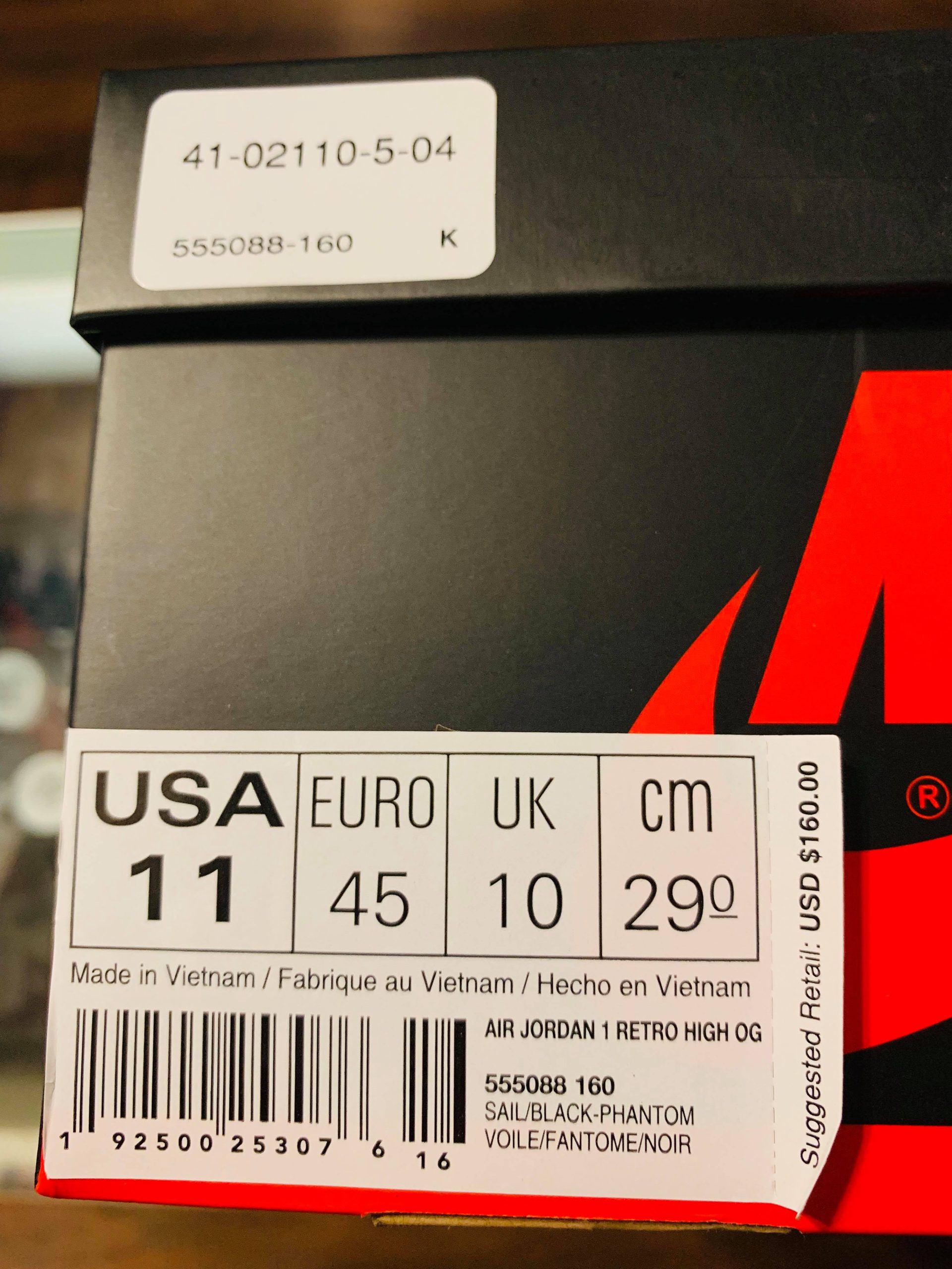 2019 Nike Air Jordan I Phantom Gym Red Men - Image 13