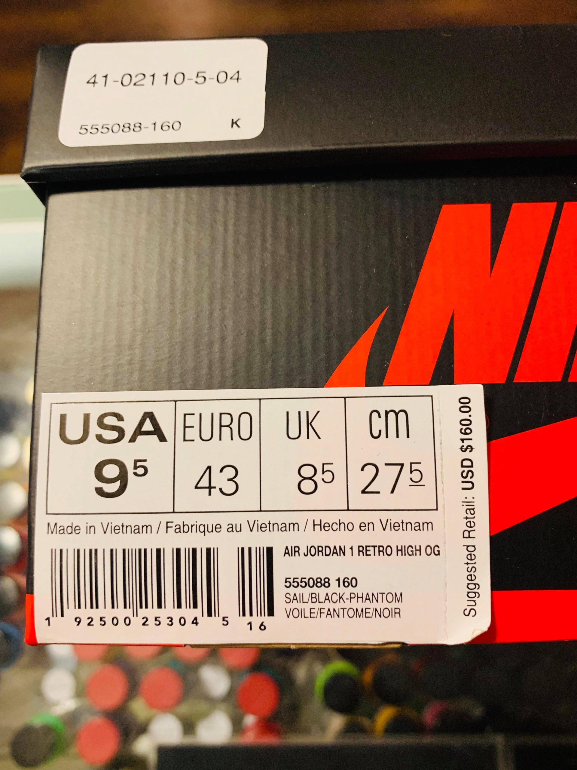 2019 Nike Air Jordan I Phantom Gym Red Men - Image 11