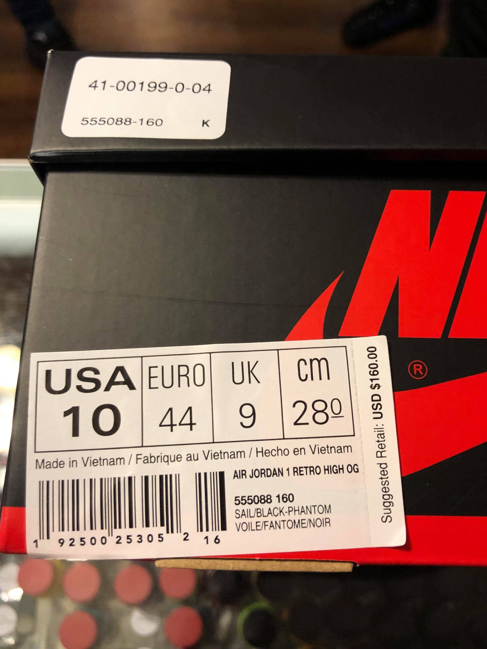 2019 Nike Air Jordan I Phantom Gym Red Men - Image 12