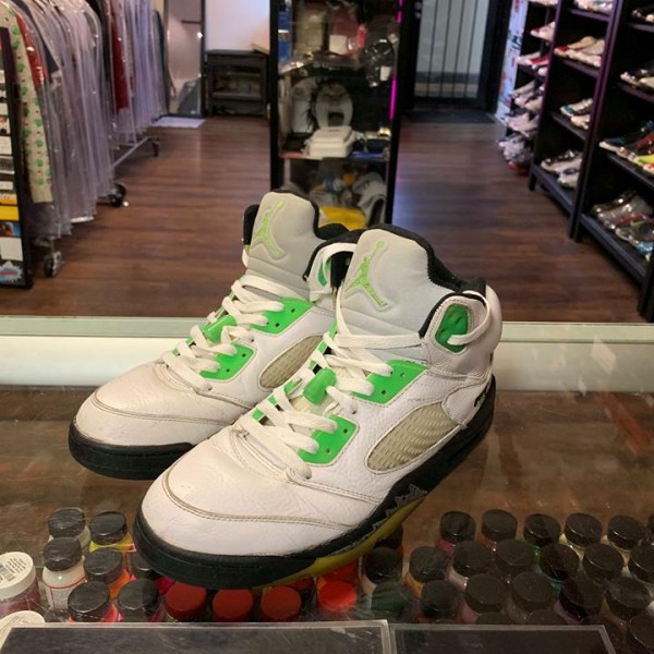 2011 Nike Air Jordan V Quai 54 White 