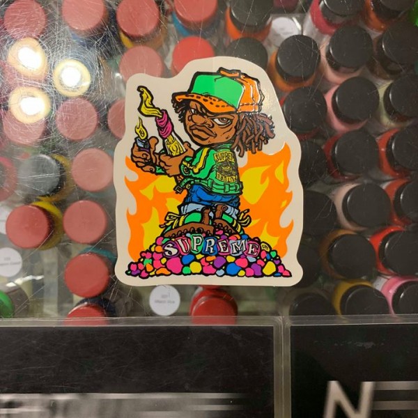 2019 Sup Molotov Kid Sticker