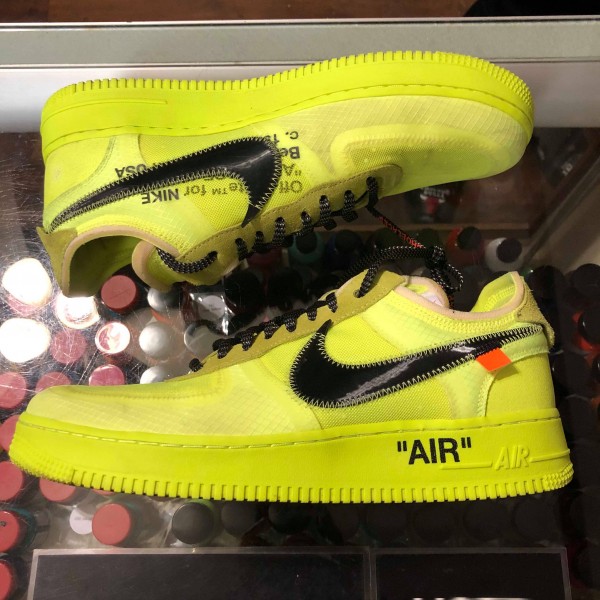 2018 Nike The 10 Off White Air Force 1 Low Volt