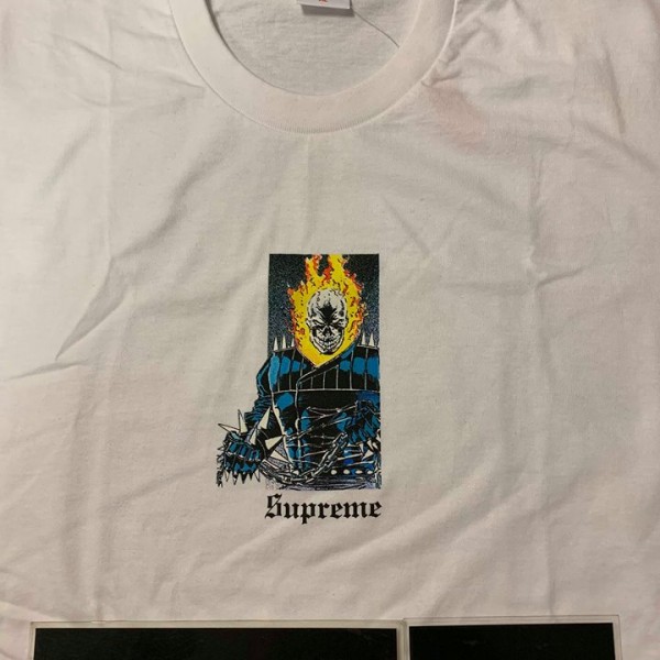 2019 Sup Ghost Rider Tee White