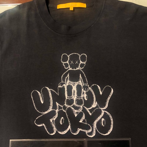 2018 Kaws Union Tokyo Tee Black 