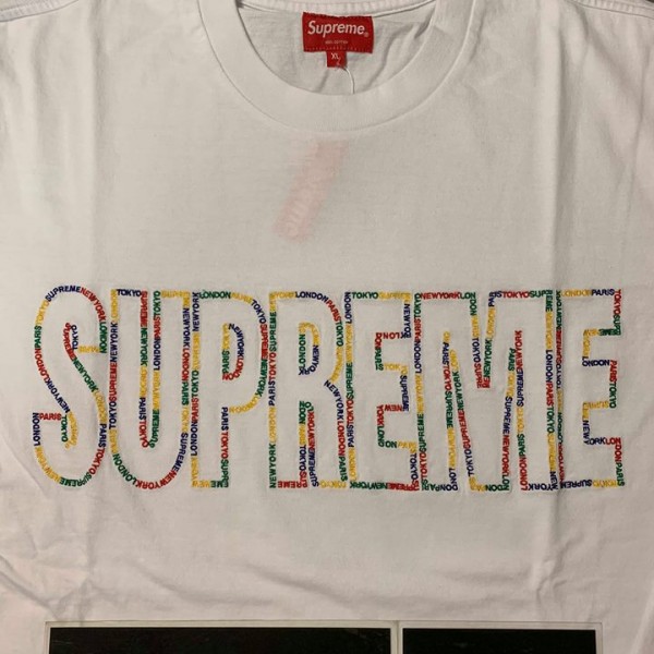 2019 Sup International Long Sleeve Tee White