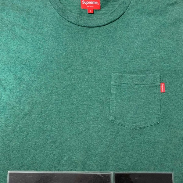 2018 Sup Pocket Long Sleeve Tee Dark Teal