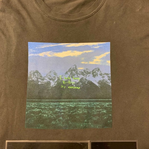 2018 Kanye West I Hate Being Bipolar Album Listening Brooklyn June 7 Long Sleeve Tee Grey