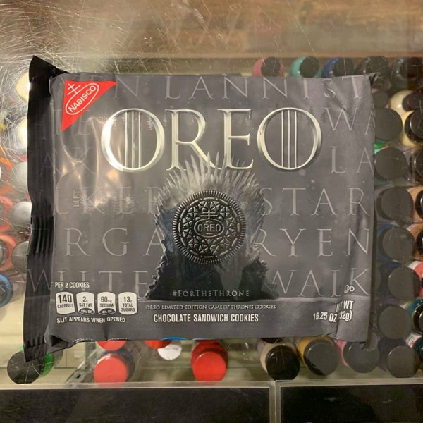 2019 Oreo Game Of Thones Cookies Limited Edition Chocolate Sandwich Cookies