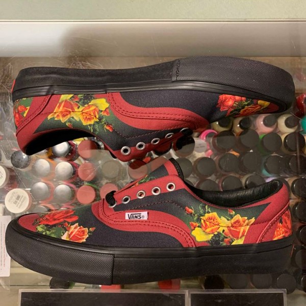 2019 Sup Vans Era Jean Paul Gaultier Burgundy