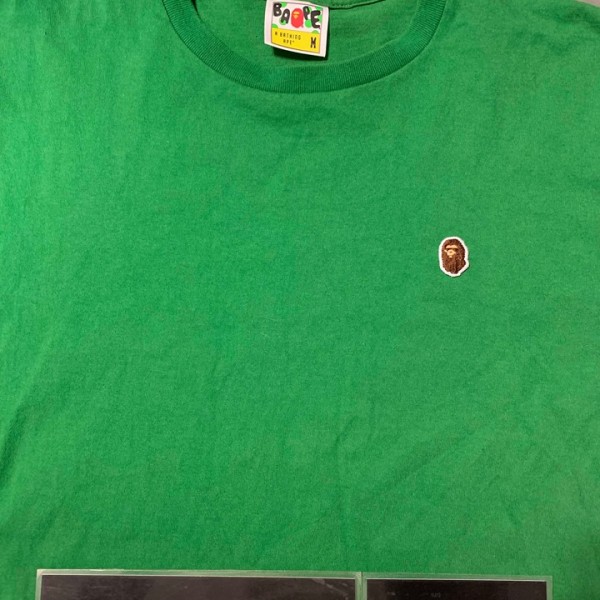 2018 A Bathing Ape Small Bape Tee Green 