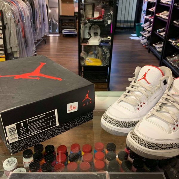 2011 Nike Air Jordan III White Cement