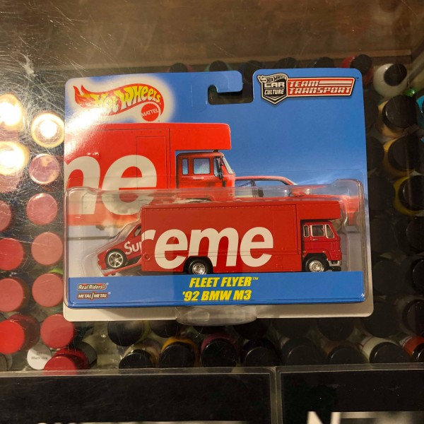 2019 Sup Hot Wheels Fleet Flyer 1992 BMW M3 Red