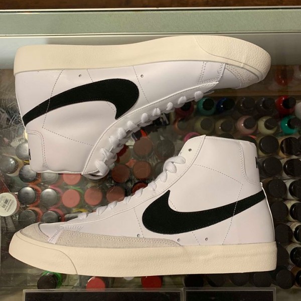 2019 Nike Blazer Mid 77 Vintage White Black