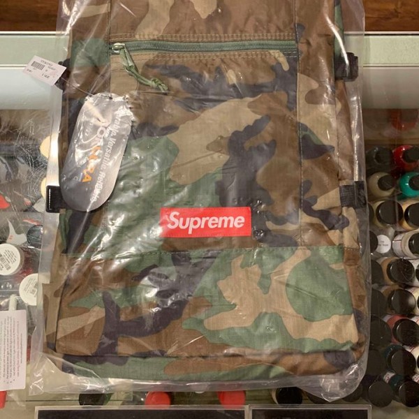 2019 Sup Tote Backpack Woodland Camo