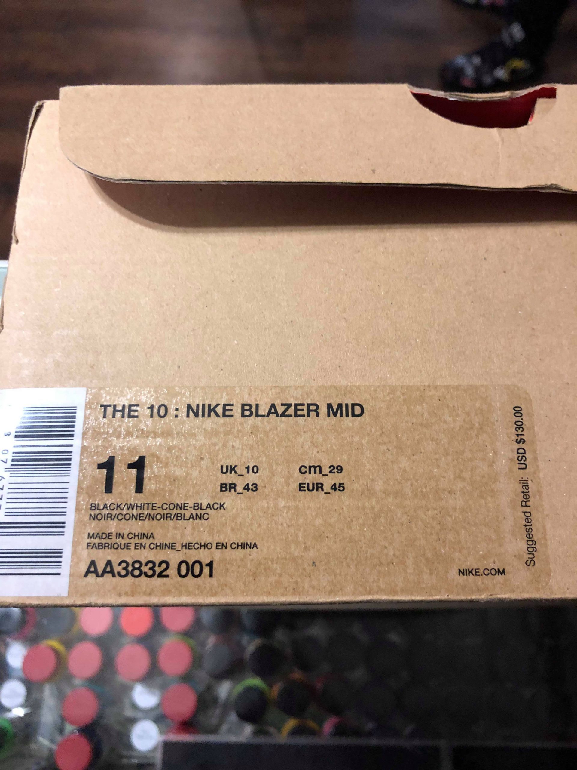 2018 Nike The 10 Off White Blazer Grim Reaper - Image 5