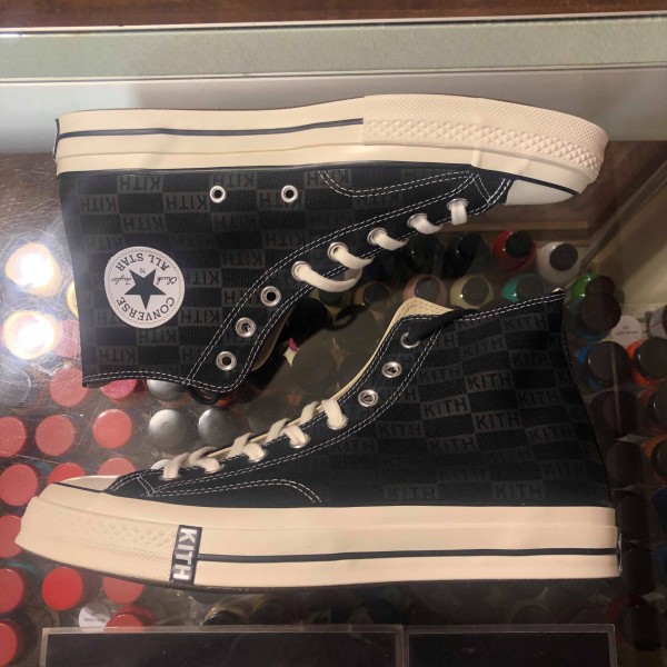 2019 Converse Chuck Taylor All-Star 70s Hi Kith Classics Black Youth