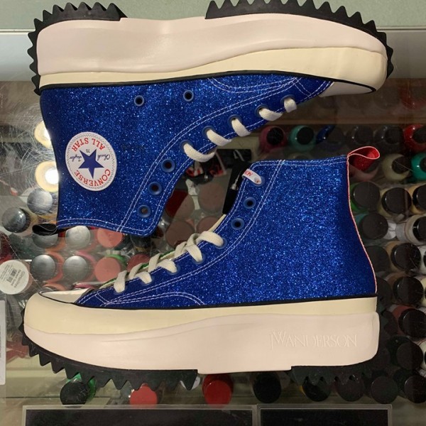 2019 Converse Run Star Hike HI JW Anderson Glitter Men 